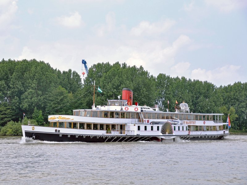 De Majesteit Paddle Steamer, Rotterdam, Holanda 0 - Barcos Rueda de Paleta o Vapor de ruedas