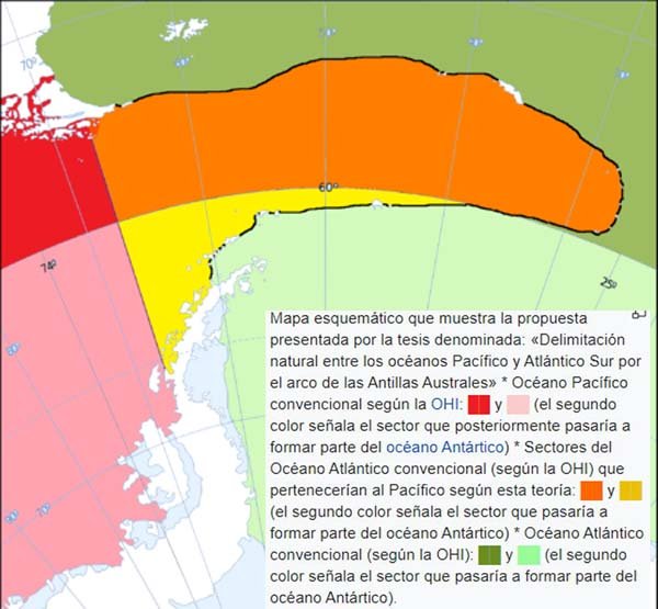 Dudosas divisorias Pacífico-Atlántico