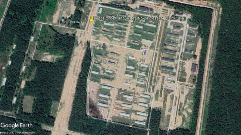 Depósito de Tanques en Novokolosovo, Bielorrusia 1 - Cementerios y depósitos de Tanques 2022 ⚠️ Ultimas opiniones