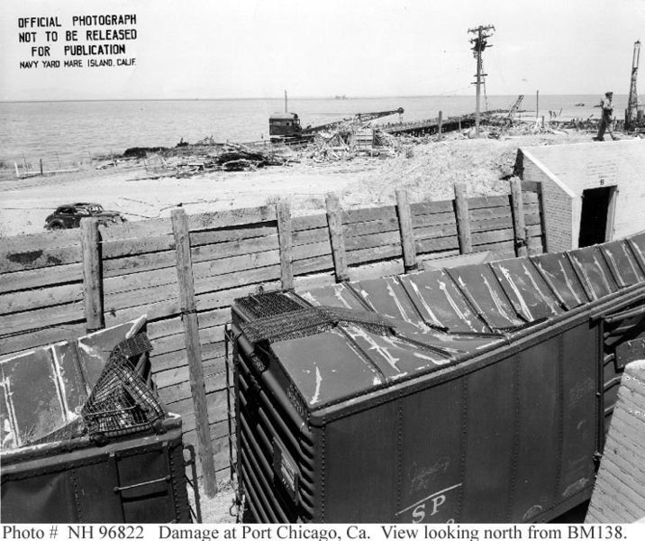 La explosión del SS E.A. Bryan 2 - SS Patrick Henry el primer Barco Liberty 🗺️ Foro General de Google Earth