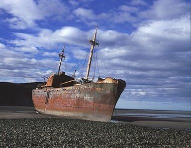 Buque Mercante DESDEMONA en CABO SAN PABLO, ARGENTINA 1 - Barcos Hundidos y Naufragios