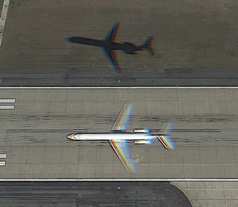 Despegando de Atlanta 1 - Avion volando sobre el río Delaware (USA) 🗺️ Foro General de Google Earth