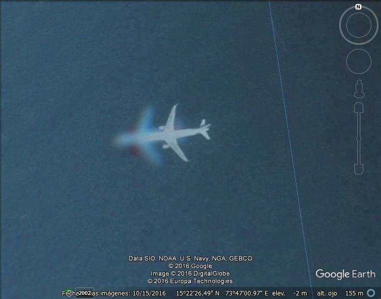 Despegando de Goa, India 1 - Teoria de las Multiples Sombras Septentrionales 🗺️ Foro General de Google Earth