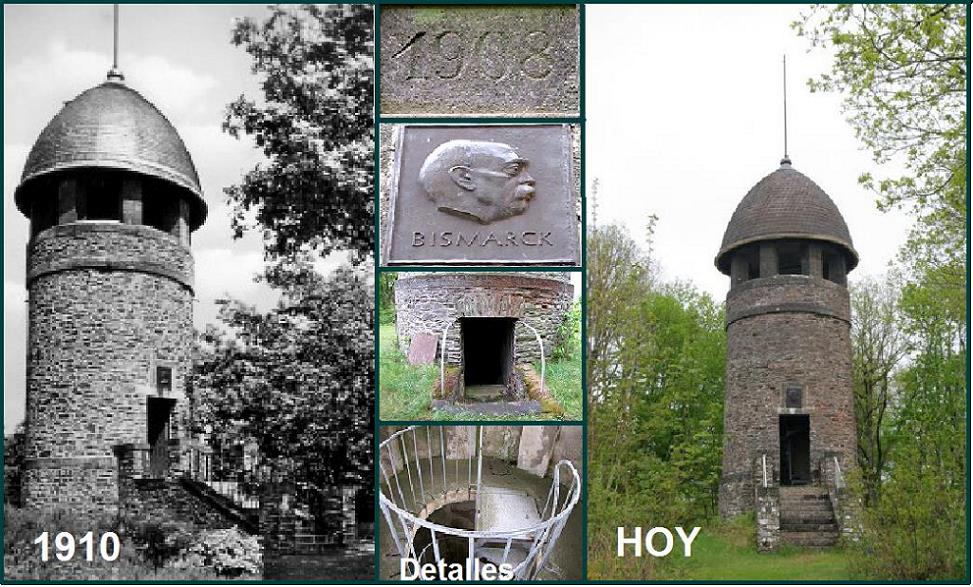 Torre de Bismack de Bad Bertrich Rheinland-Pfalz Alemania 0 - La Columna de Bismarck en Kirn Rheinland Pfalz 🗺️ Foro de Historia