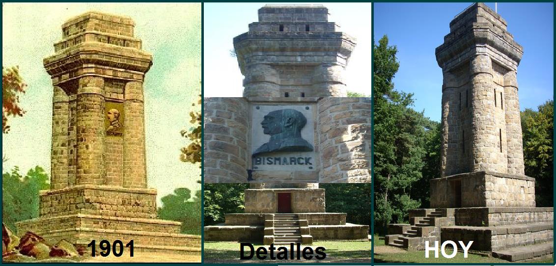 Torre de Bismarck en Viersen Nordrhein Westfalen Alemania 0 - La Columna de Bismarck en Kirn Rheinland Pfalz 🗺️ Foro de Historia