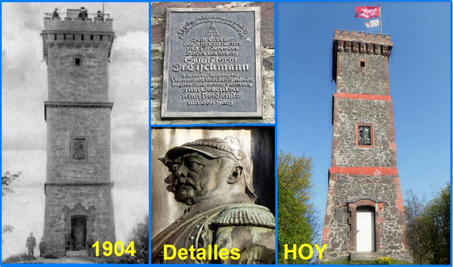 Torre Bismarck en Bad Lauterberg Niedersachsen 0 - Vivienda de Bismarck ó Bismarckhäuschen en Göttingen 🗺️ Foro de Historia