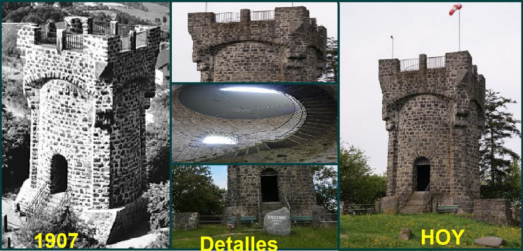 Torre de Bismarck de Lindenfels - Hessen 0 - Vivienda de Bismarck ó Bismarckhäuschen en Göttingen 🗺️ Foro de Historia