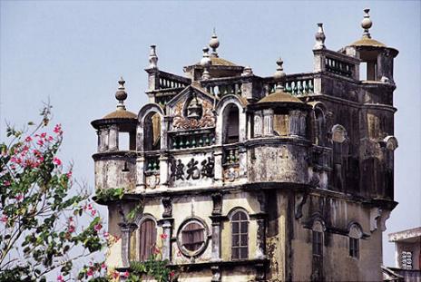 Torres de vigilancia chinas Diaolou, China 2