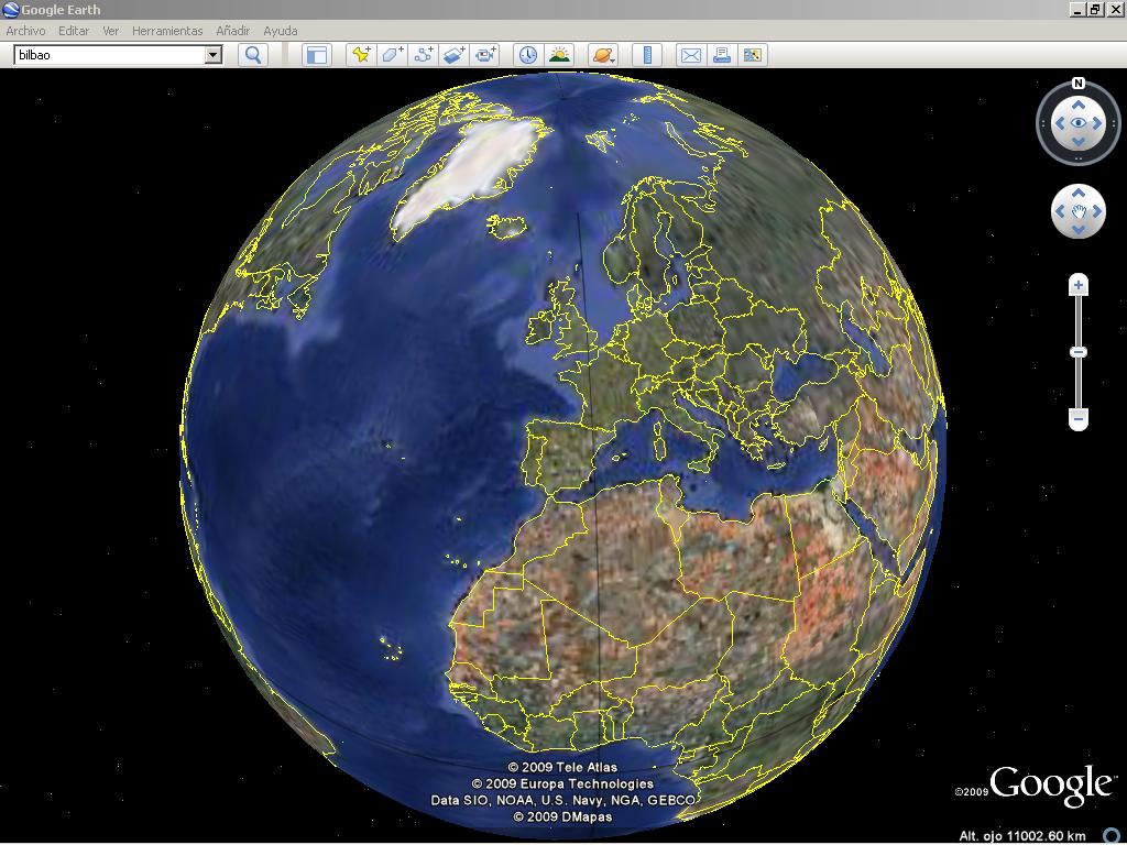 Versión 5.0: no encuentro herramienta para ver "Relieves" - Foro Instalación de Google Earth, Configuracion y Errores