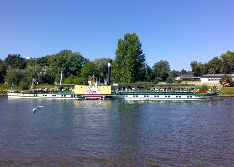 Diesbar, Paddle Steamer, Alemania 0