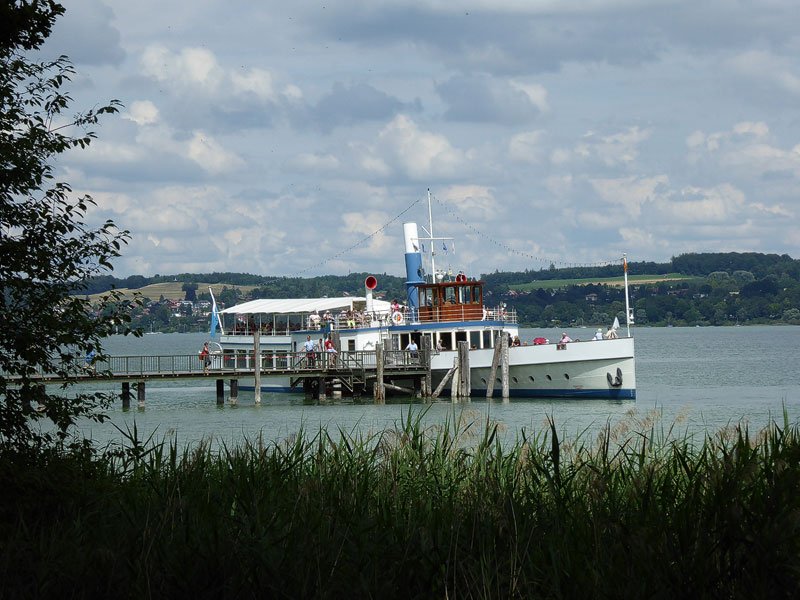 Diessen Paddle Steamer, Alemania 0 - Barcos Rueda de Paleta o Vapor de ruedas