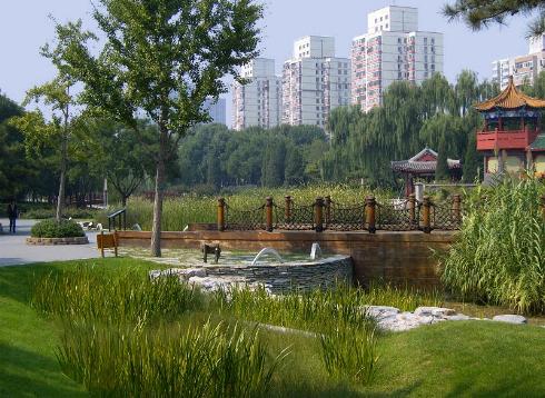 Parque Dinastía Yuan Dadu Muralla de la Ciudad, Beijing 1