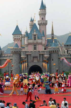 Disneylandia en Hong Kong, China 1