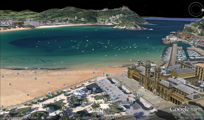 Donostia - San Sebastian 🗺️ Foro Coordenadas y Vistas en Google Earth 2