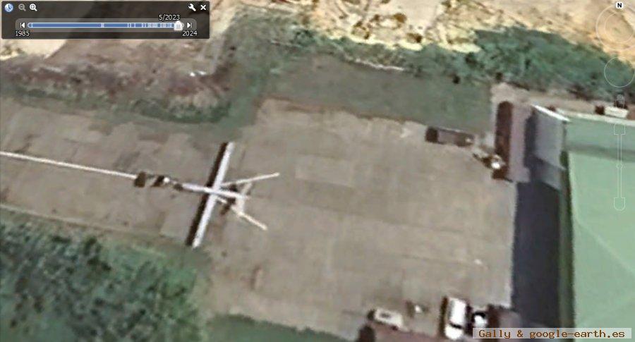 Se estrelló Dron Elbit Hermes 900 en Filipina 1 - UAV, Drones: Aviones no tripulados cazados con Google Earth