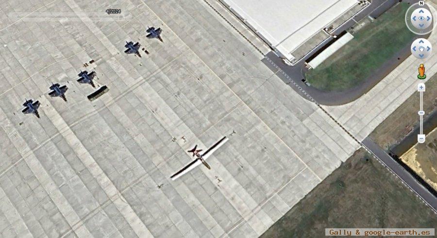 Dron MQ-9 Reaper, Matsushima Air Field, Japón 1 - UAV, Drones: Aviones no tripulados cazados con Google Earth