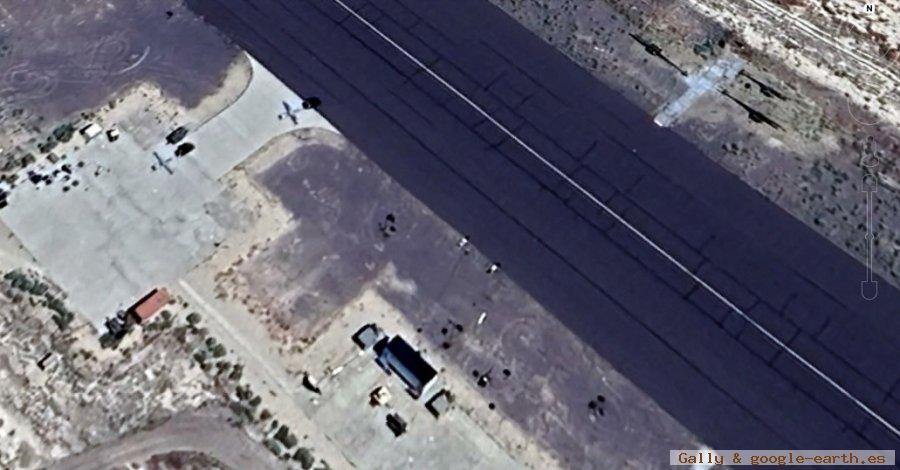 Drones en Michael Army Airfield, USA 1 - UAV, Drones: Aviones no tripulados cazados con Google Earth