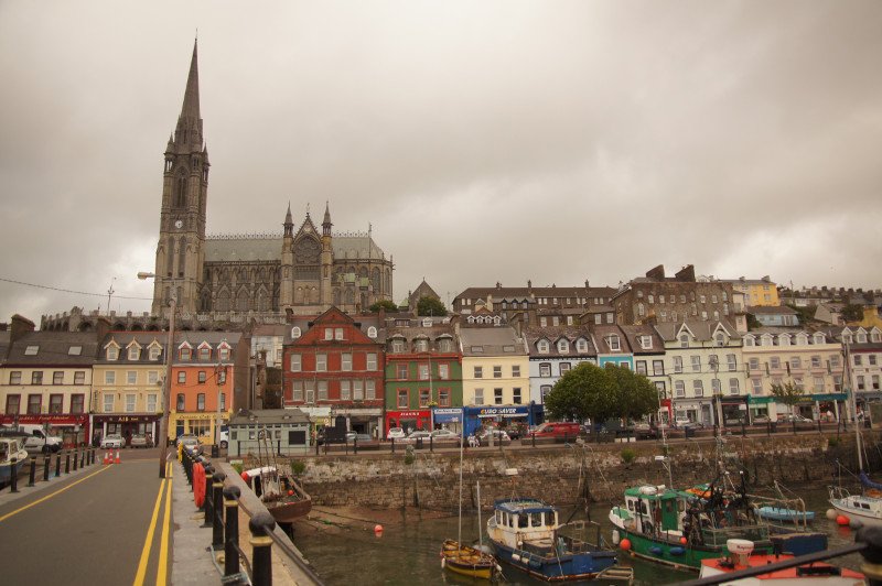 Cobh, antes Cove y después Queenstown, Irlanda - Puerto de Cobh, County Cork, Irlanda