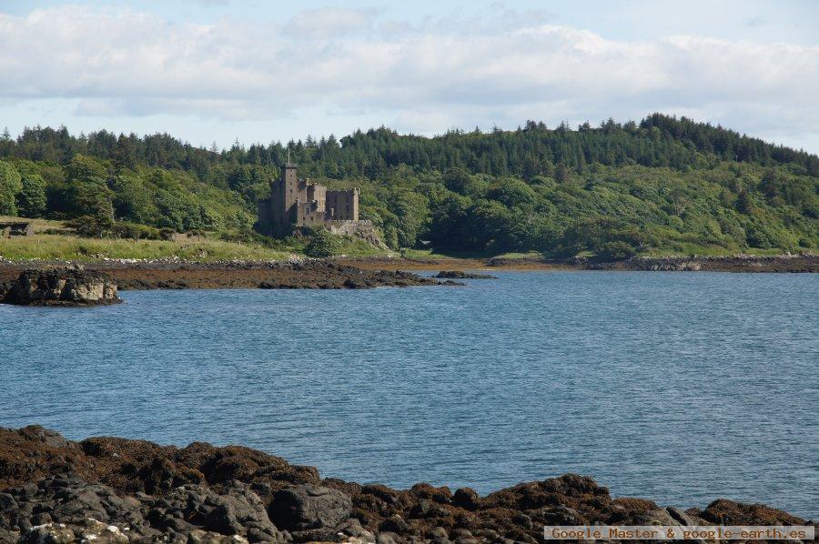 Vista Castillo de Dunvegan, Isle of Skye, Escocia