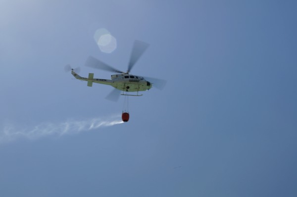 Embalse de la Toba y Helicoptero contraincendios - Cuenca 2