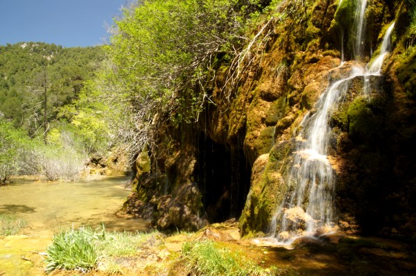 Nacimiento del rio Cuervo - Cascadas