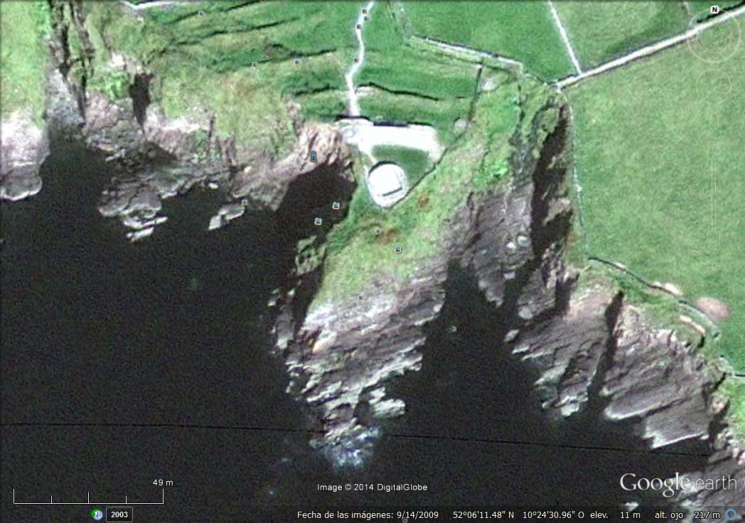 Dunbeg Fort - anillo de Dingle - Irlanda 1 - Fuerte circular de Loher - Kerry - Irlanda 🗺️ Foro Belico y Militar