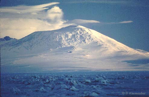 Volcán del Monte Erebus - Antártida 1