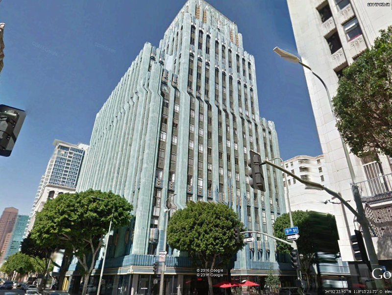 Ático de Johnny Depp: Edificio Eastern Columbia, Los Angeles 1 - Casa del arquitecto Charles Sieger 🗺️ Foro General de Google Earth