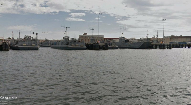 Street View on Boat en el puerto de San Diego 0 - Curiosidades de Google Earth (En modo Street View )