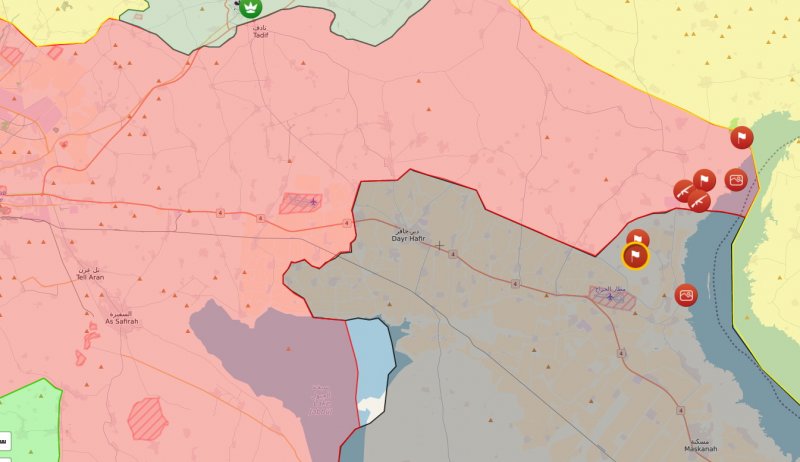 El ejército Sirio llega al Eufrates 1 - Alepo a 27 de diciembre de 2016 🗺️ Foro Belico y Militar