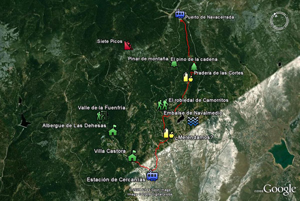 Rutas  montaña. Cercedilla (Madrid)