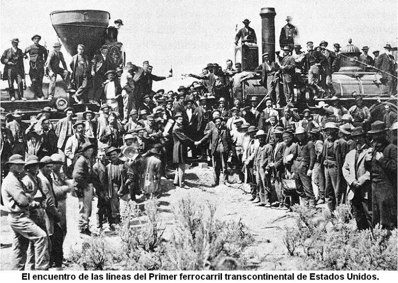 10 de mayo de 1869- El Primer Ferrocarril Transcontinental 🗺️ Foro de Historia 0