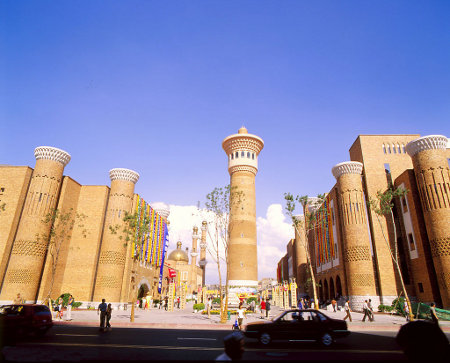 El Gran Bazar Internacional Urunqi, Xinjiang, China 2