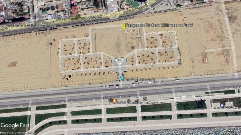 Parque de Trofeos Militares en Bakú, Azerbaiyán 1 - Deposito de Tanques en Yeghvard, Armenia 🗺️ Foro Belico y Militar