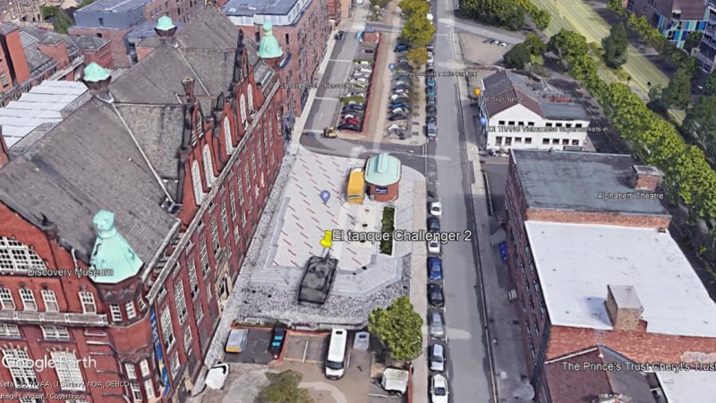 Discovery Museum, Newcastle upon Tyne , Inglaterra 1 - 2 tanques en Lowe Army Heliport 🗺️ Foro Belico y Militar