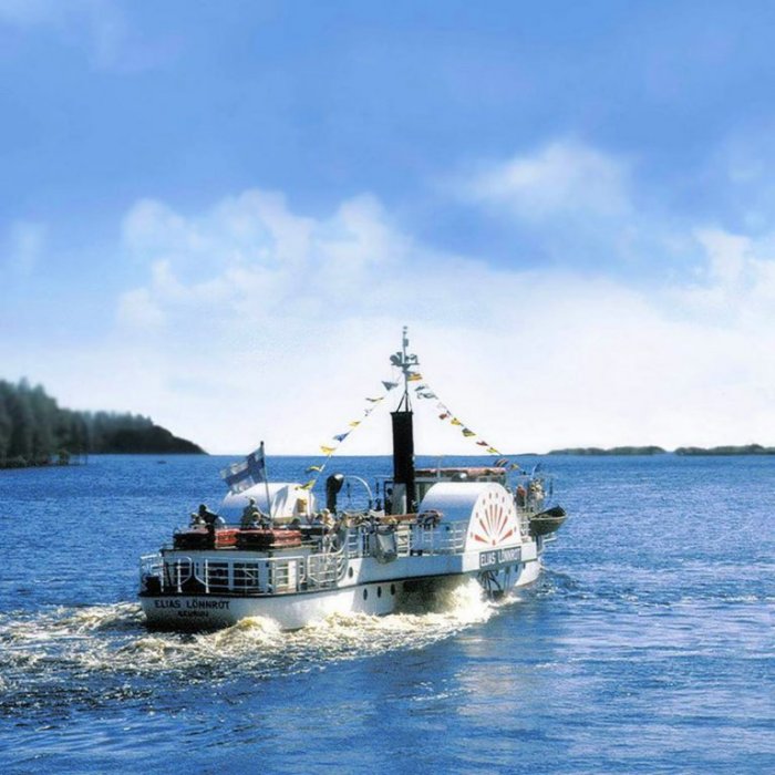 Elias Lönnrot, barco de Paletas, Finlandia 2 - Barcos Rueda de Paleta o Vapor de ruedas