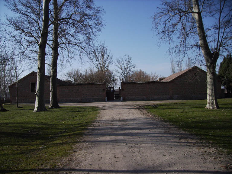 Entrada a las cuadras - Caballos en Aranjuez