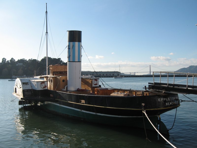 Eppleton Hall Paddle Steamer, Inglaterra, UK 0 - Barcos Rueda de Paleta o Vapor de ruedas