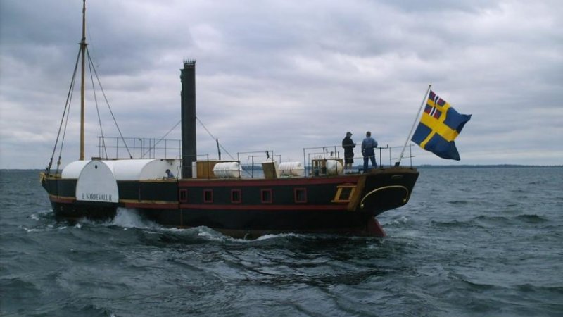 Eric Nordevall II - Suecia 0 - Barcos Rueda de Paleta o Vapor de ruedas