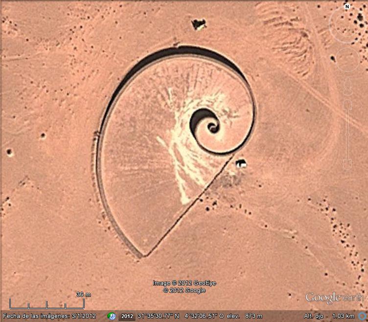 Espiral en el desierto de Marruecos 1 - Gran Bahama - Urbanizacion 🗺️ Foro General de Google Earth