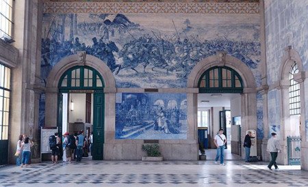 Estación de ferrocarril de Oporto, Portugal 1