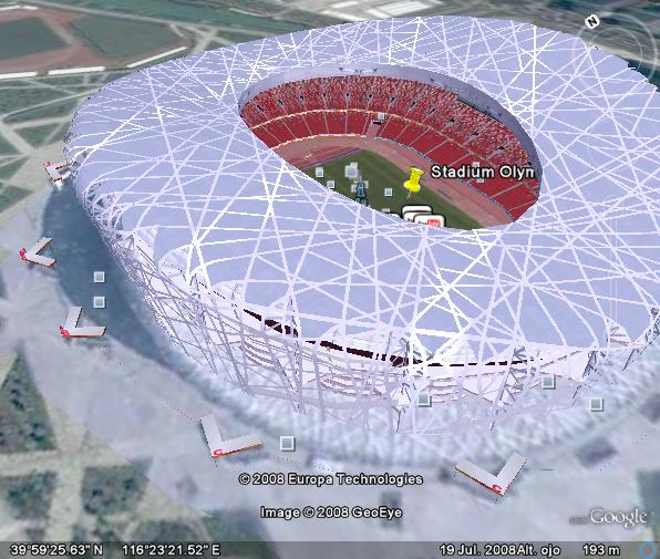 Estadio Olimipico Pekin 2008 - China, Comienzan los Juegos Olímpicos 2008 🗺️ Foro China, el Tíbet y Taiwán