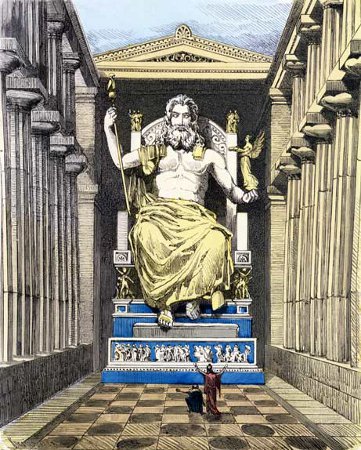 Estatua de Zeus, Olympia, Grecia 1