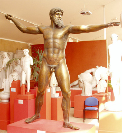 Estatua de Zeus, Olympia, Grecia 0