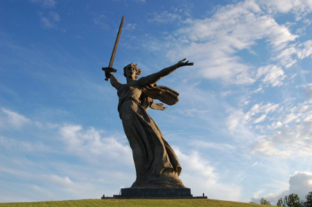 Estatua Madre Patria, Volgogrado, Rusia 0