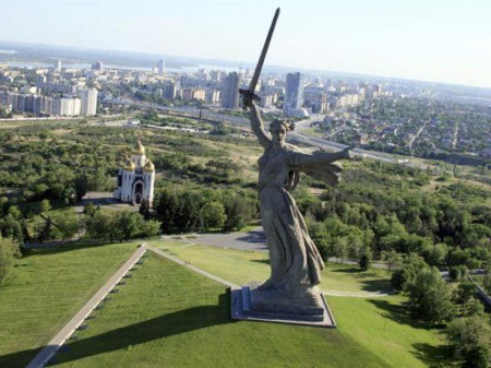 Estatua Madre Patria, Volgogrado, Rusia 1