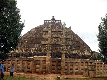 Gran Estupa Sanchi, Madya Pradesh, India 0