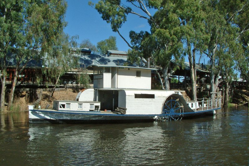 Etona, Paddle Steamer, Australia 0 - Pride of the Murray, barco de paletas, Australia 🗺️ Foro General de Google Earth