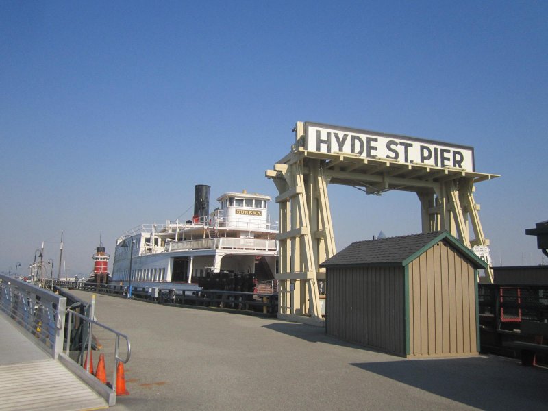 Eureka Paddle Steamer, San Francisco Pier, USA 0 - Barcos Rueda de Paleta o Vapor de ruedas