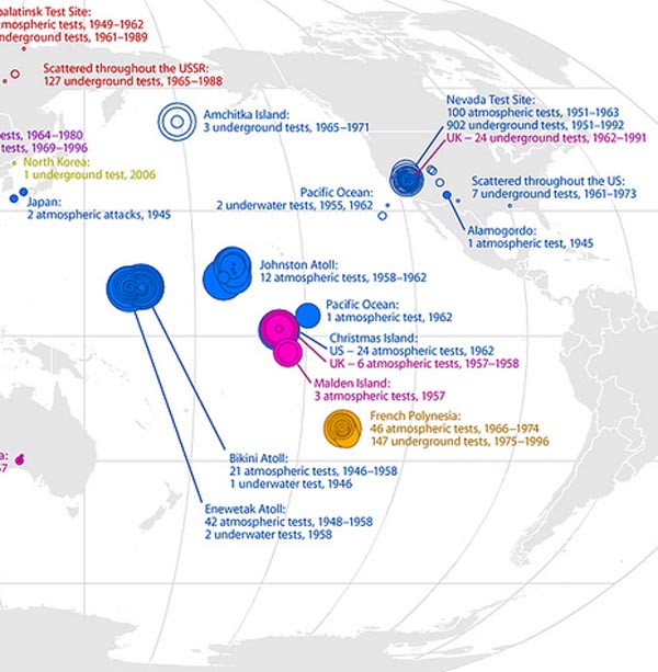 PRUEBAS NUCLEARES EN EL MUNDO 🗺️ Foro Belico y Militar 2